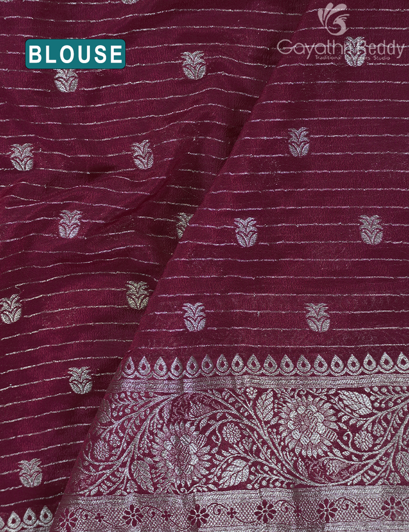 CHIFFON FANCY SAREE-PCF261