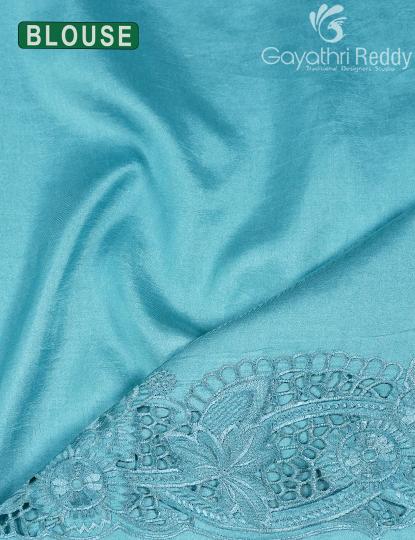 SEMI DUPION SILK SAREE-SDS122
