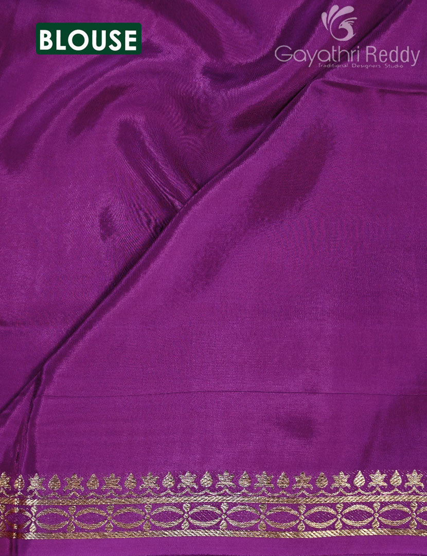 SEMI MYSORE SILK-SMSS163