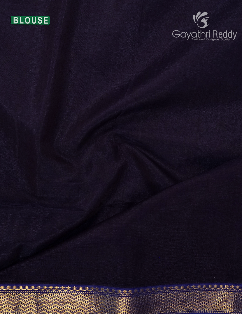 Pure Chanderi Sico Saree in Black
