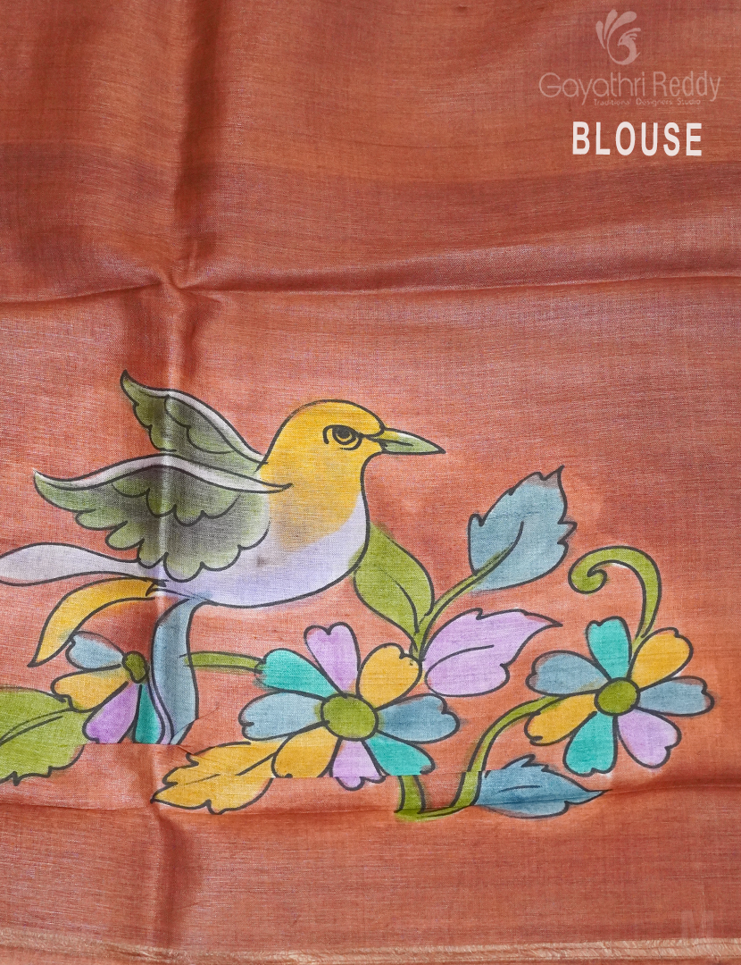 PURE DESI TUSSAR ORGANIC PRINTED-TS1145