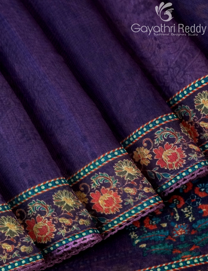 CHANDERI SILK SAREE-CPS1091