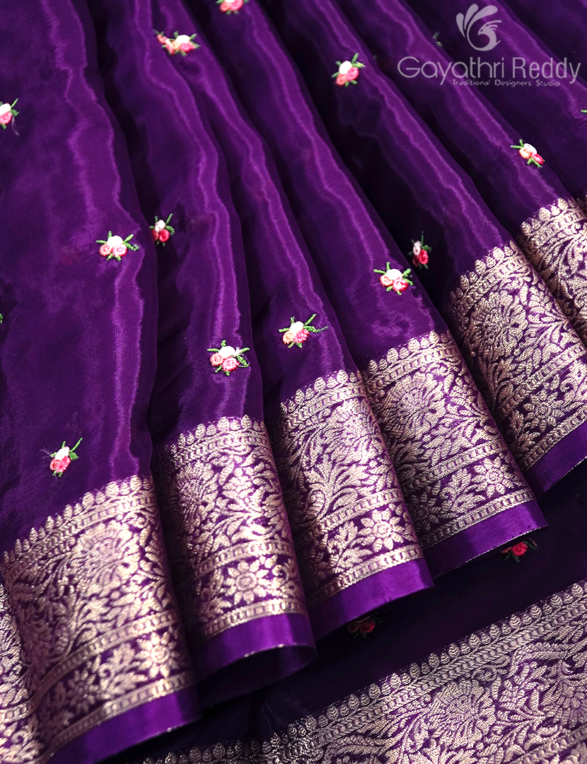 CHINON CHIFFON SAREE-PCF304