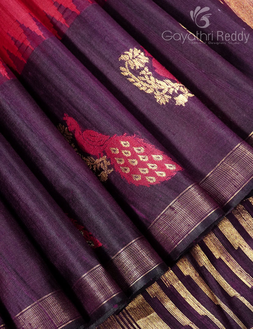 PURE KHADI PATTU SAREE-KHP1318