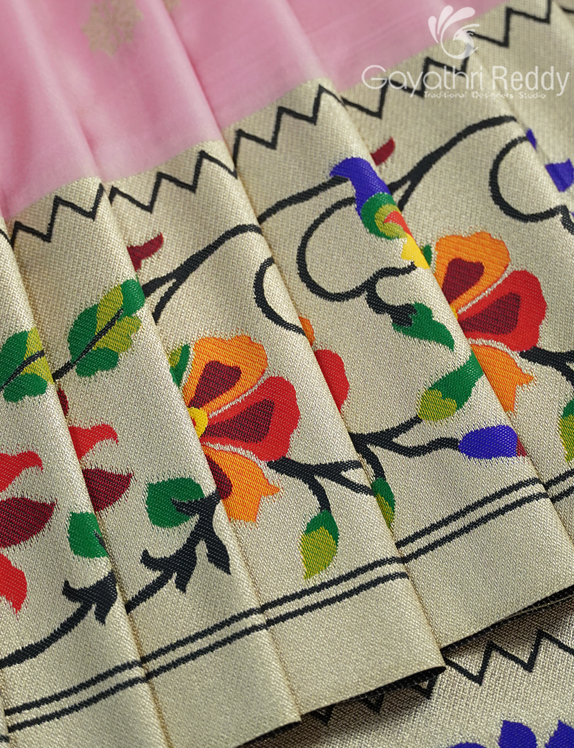 SEMI PAITHANI SAREE-SPS32