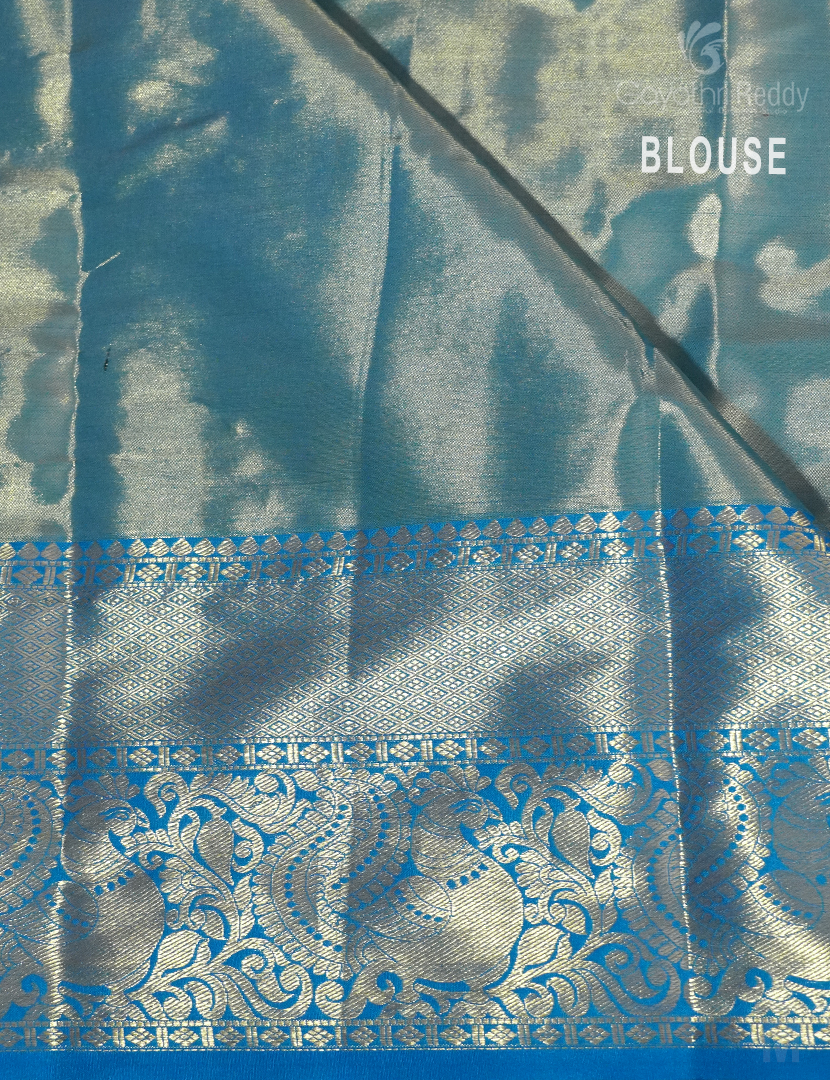 PURE KANCHI PATTU TISSUE-KP7150