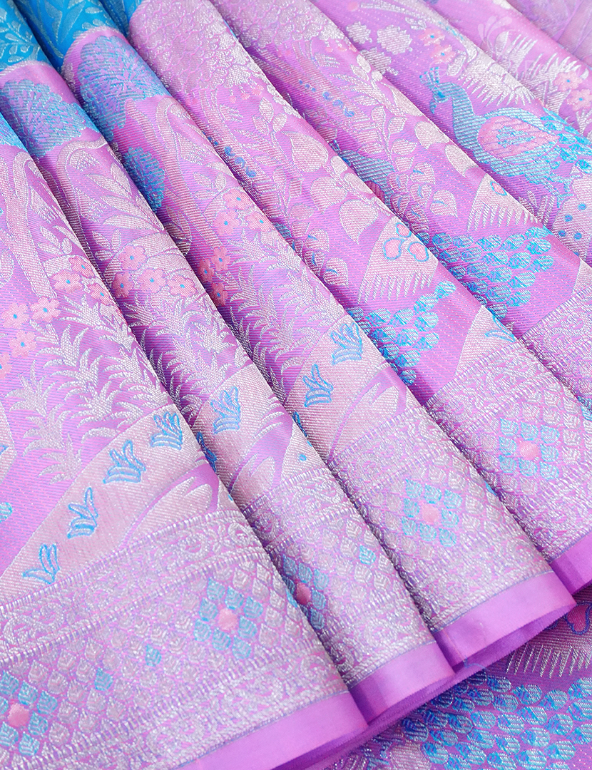 PURE KANCHI PATTU MEENAKARI-KP7887