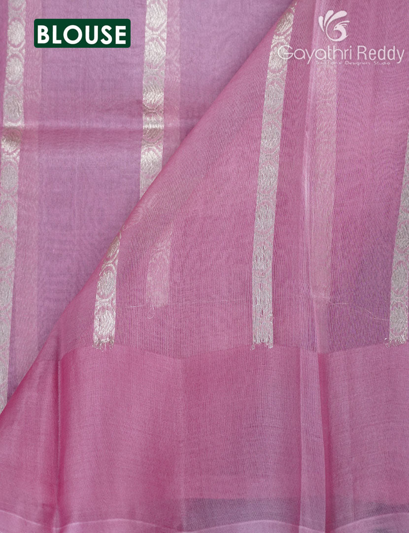PURE BANARAS KORA SILK-BKS134