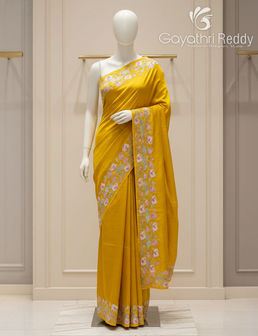 SEMI DUPION SILK WORK-SDSW8