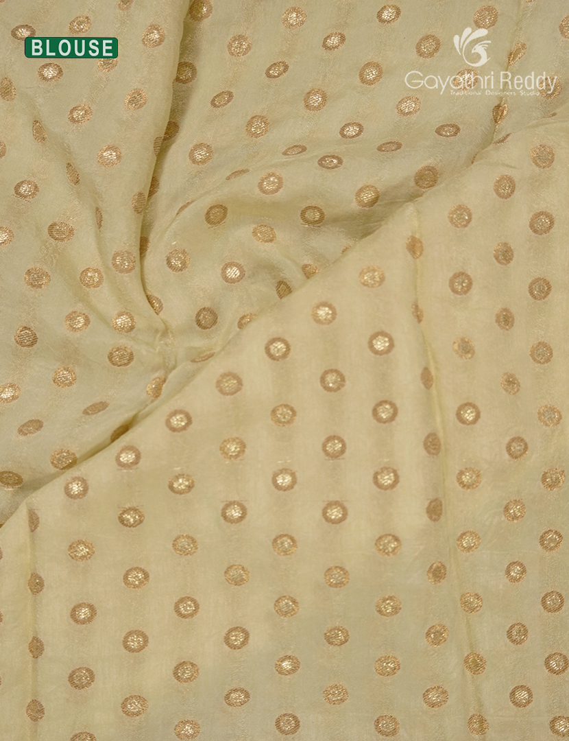 Chiffon Fancy Saree in Cream