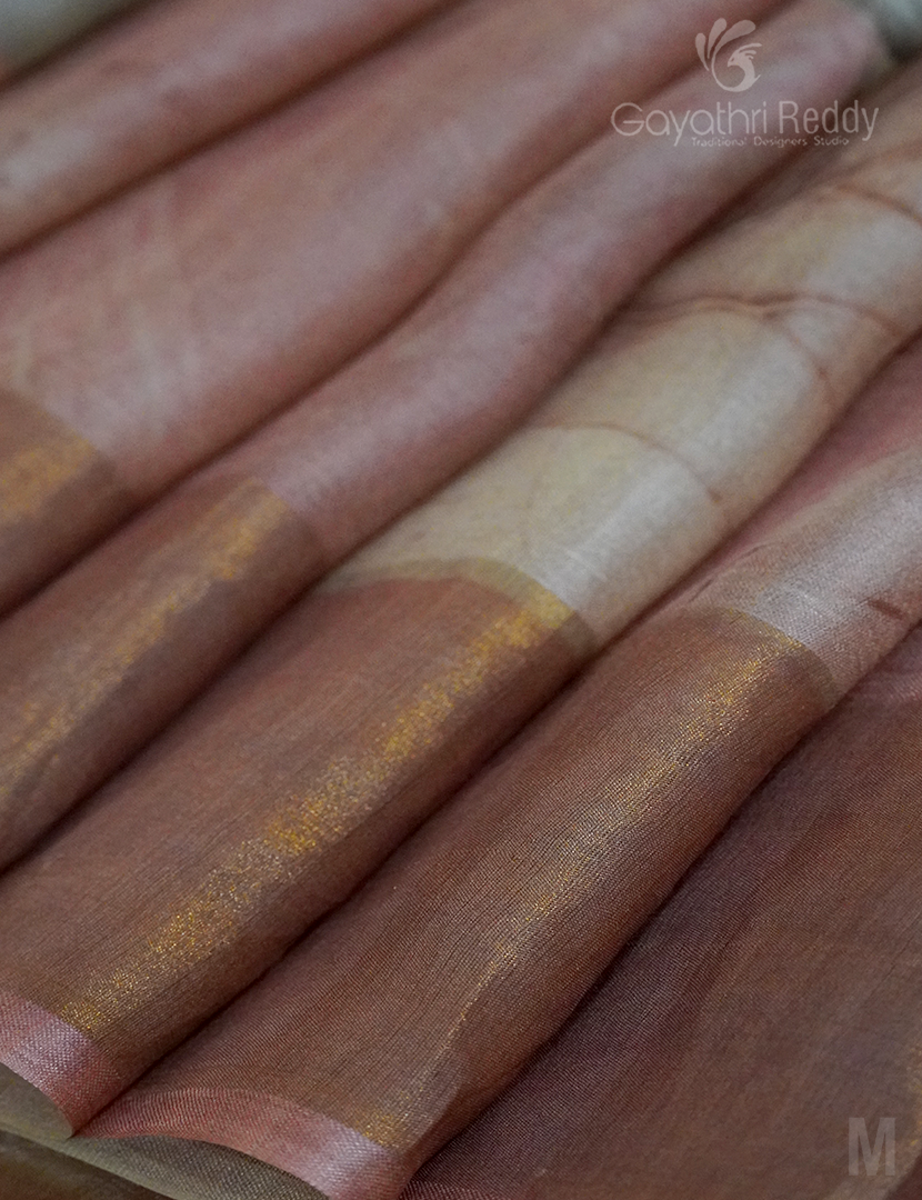 PURE DESI TUSSAR ORGANIC PRINTED-TS1072