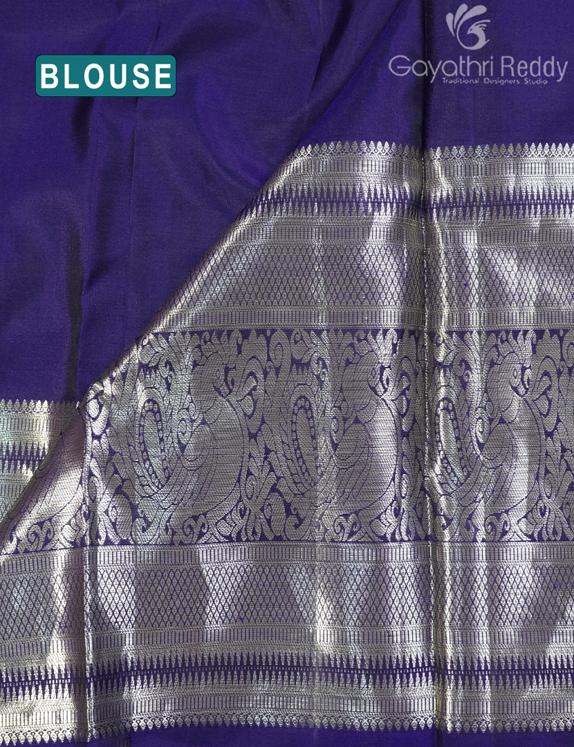 PURE KANCHI PATTU BIG BORDER SAREE-KP8382