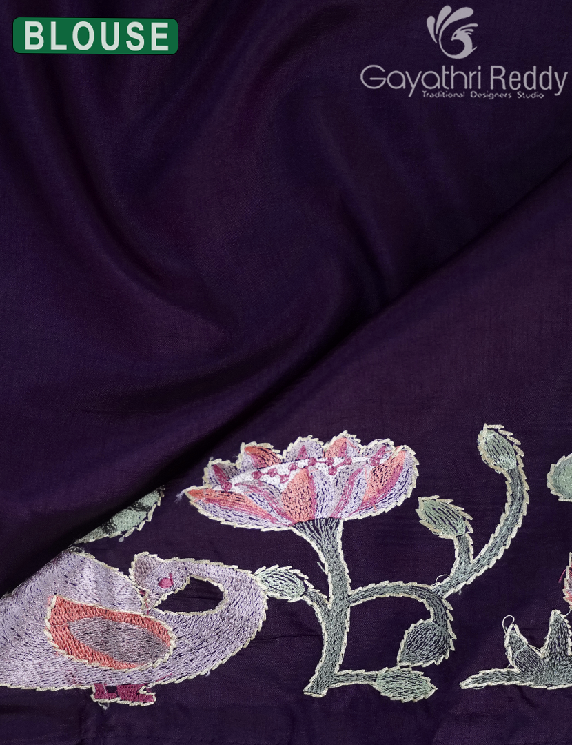 SEMI DUPION SILK WORK-SDSW2
