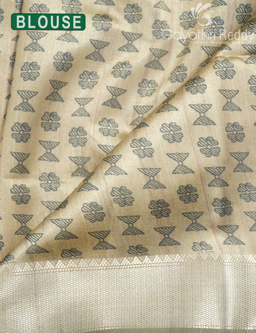 SEMI TUSSAR SAREE-ST1158