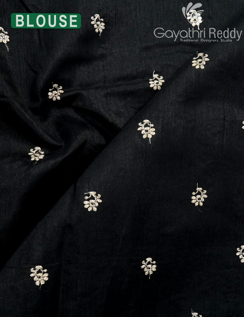 TUSSAR PITTA WORK SAREE-TPW6