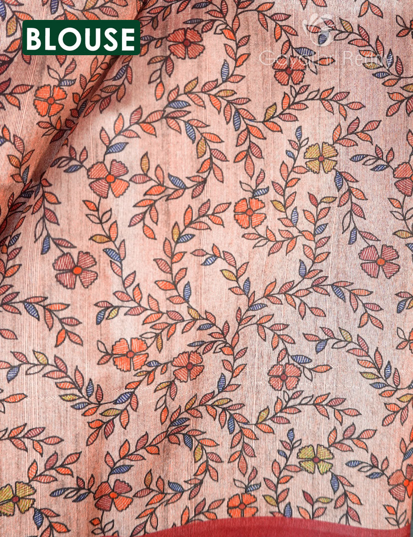 SEMI TUSSAR SAREE-ST1075