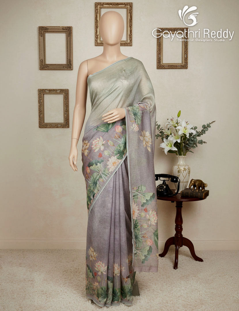 CHANDERI SILK SAREE-CPS1078