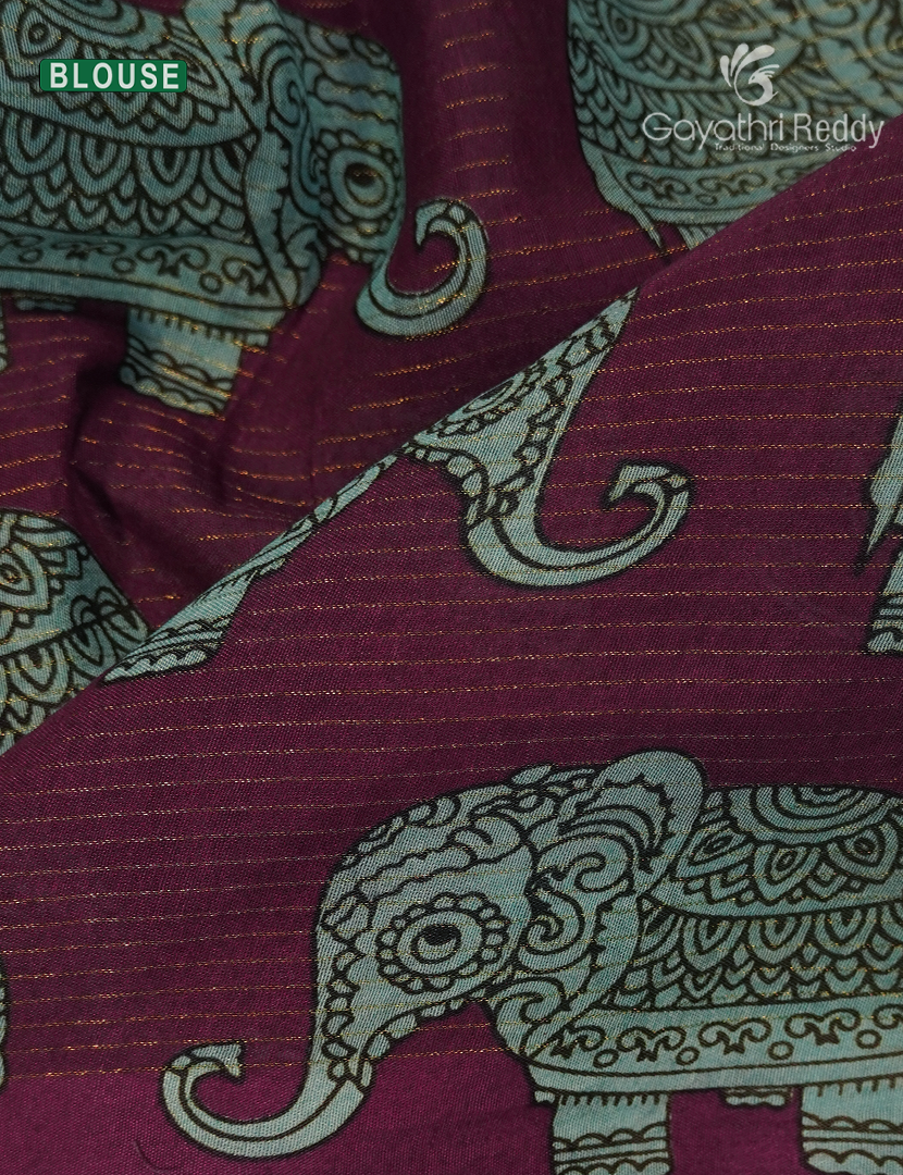 Pure Munga Silk Saree in Sea Green