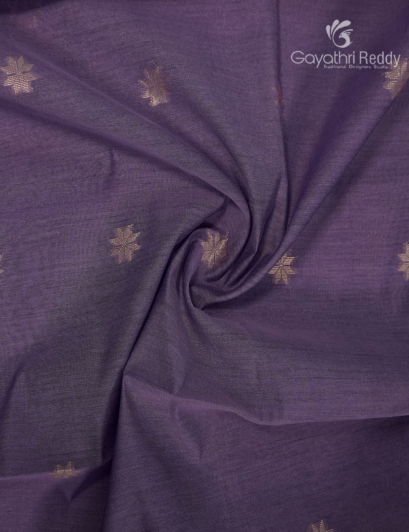 Kanchipuram Sico Saree in Lavender and Maroon