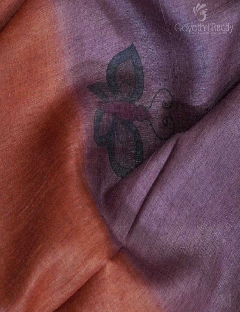 PURE DESI TUSSAR ORGANIC PRINTED-TS1145