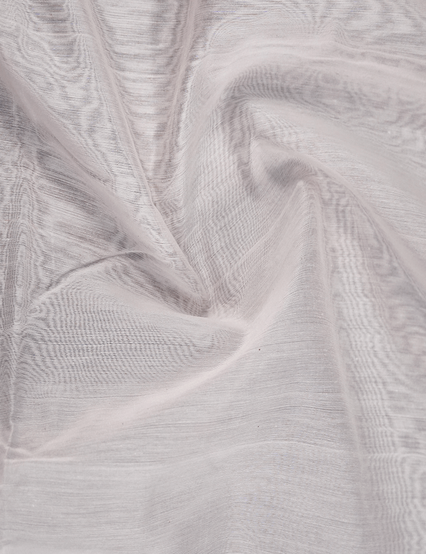 Pure Chanderi Sico Saree in Cream and Pink