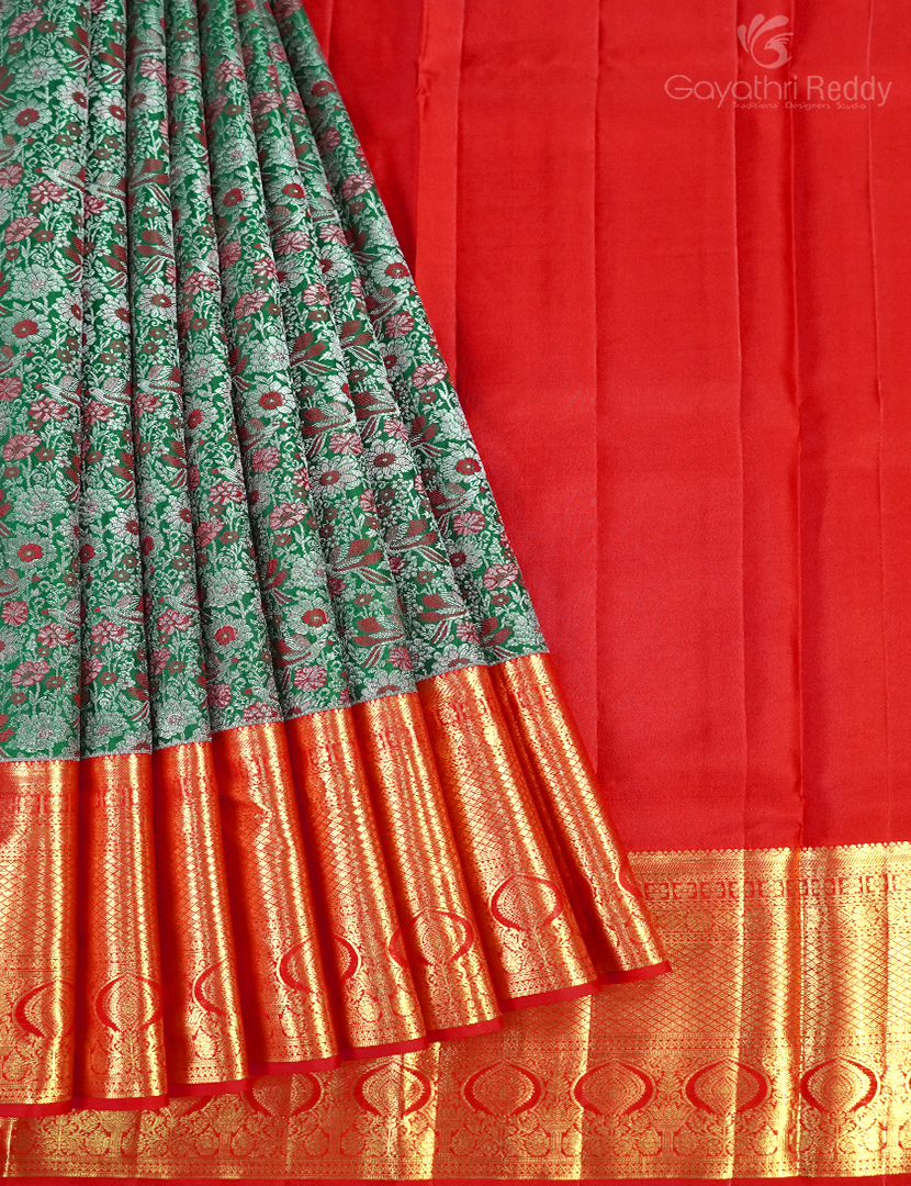 PURE KANCHI PATTU PAVADA(FREE SIZE)-KPL805