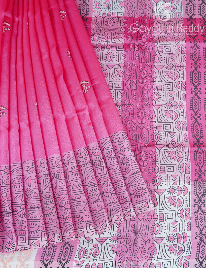 MANGALAGIRI PRINTED SAREE-MP128