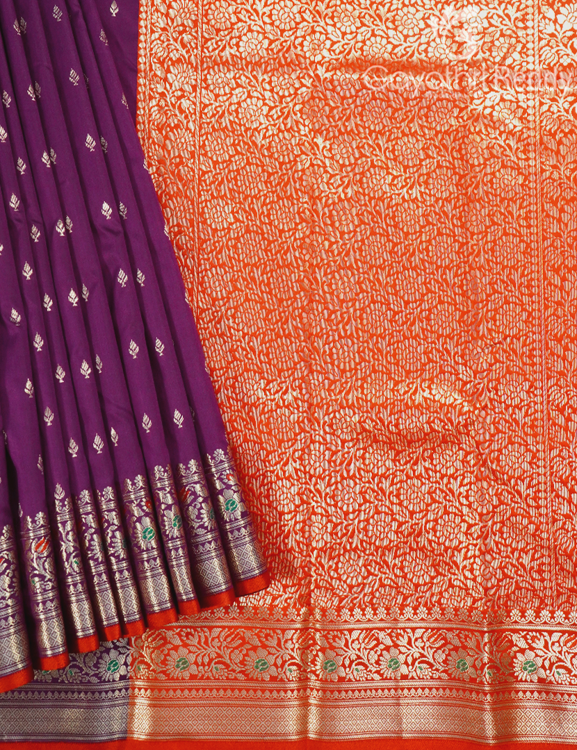 SEMI KATAN SAREE-SKN137