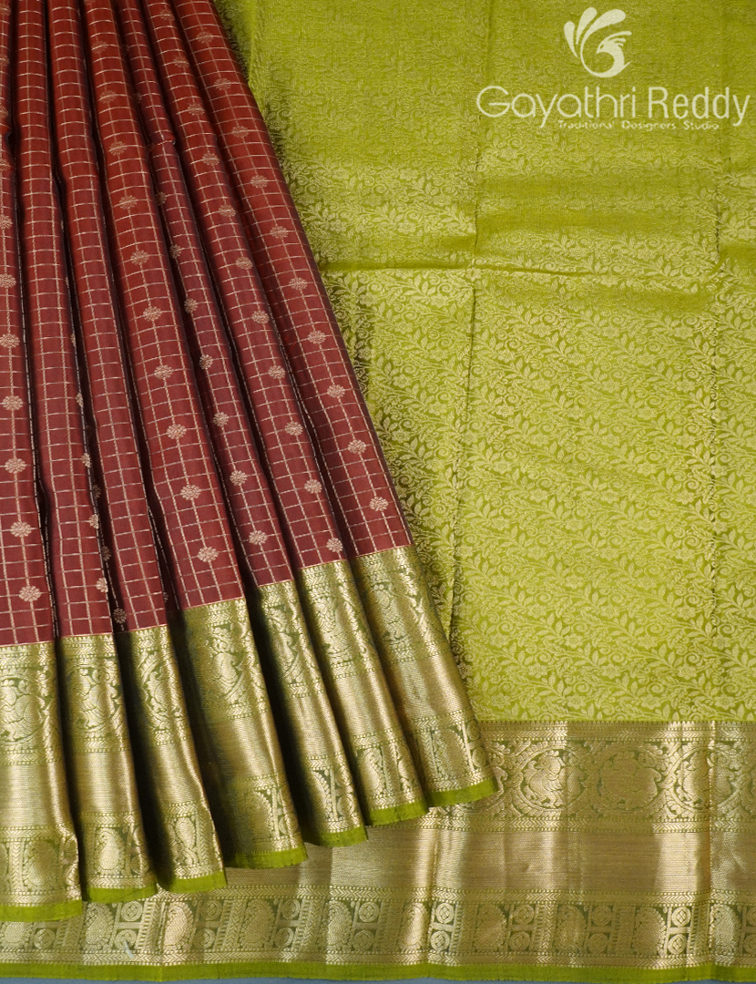 PURE KANCHI VINTAGE SAREE-PKV407