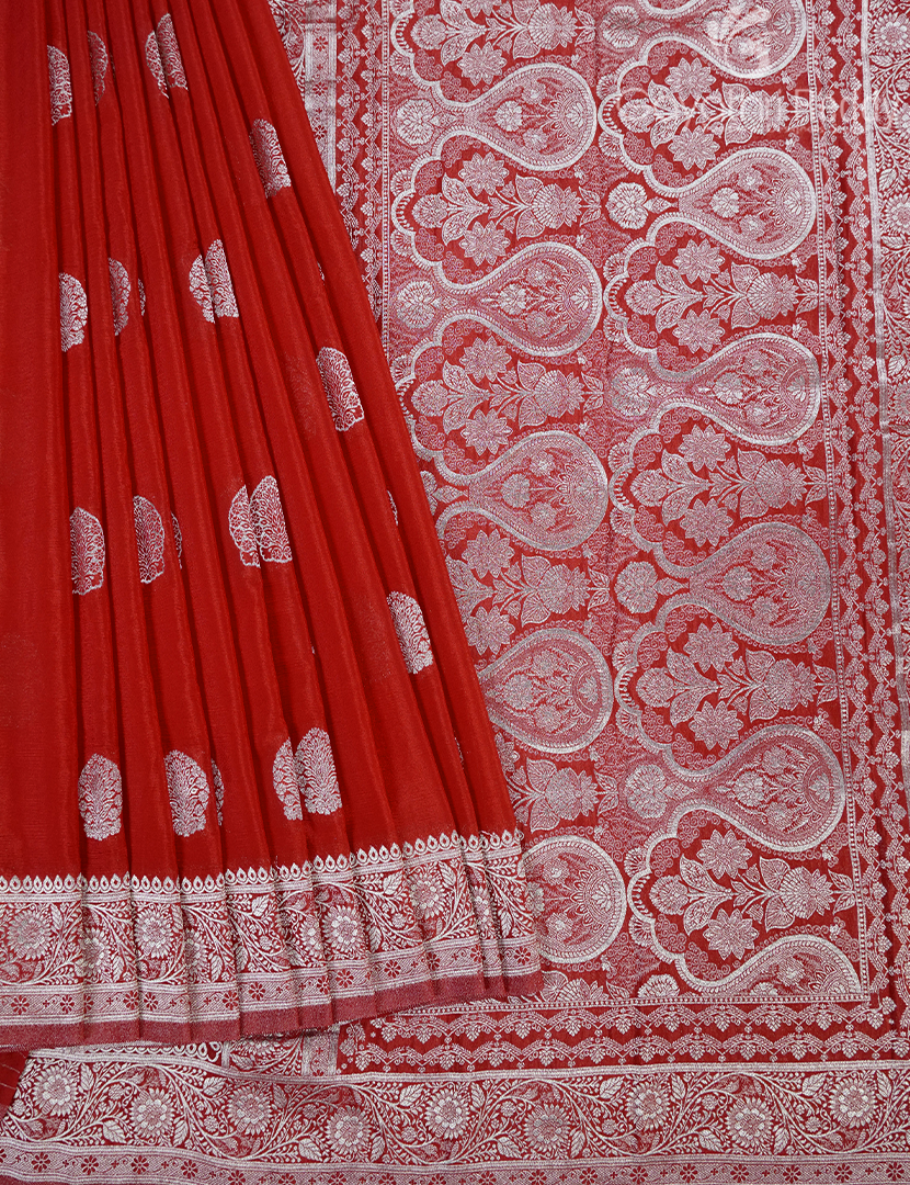 CHIFFON FANCY SAREE-PCF262