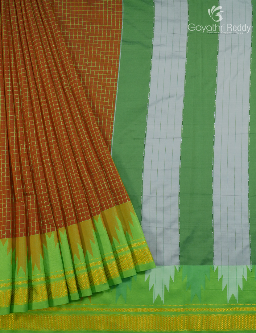 GADWAL SEMI SICO SAREE-SGS119
