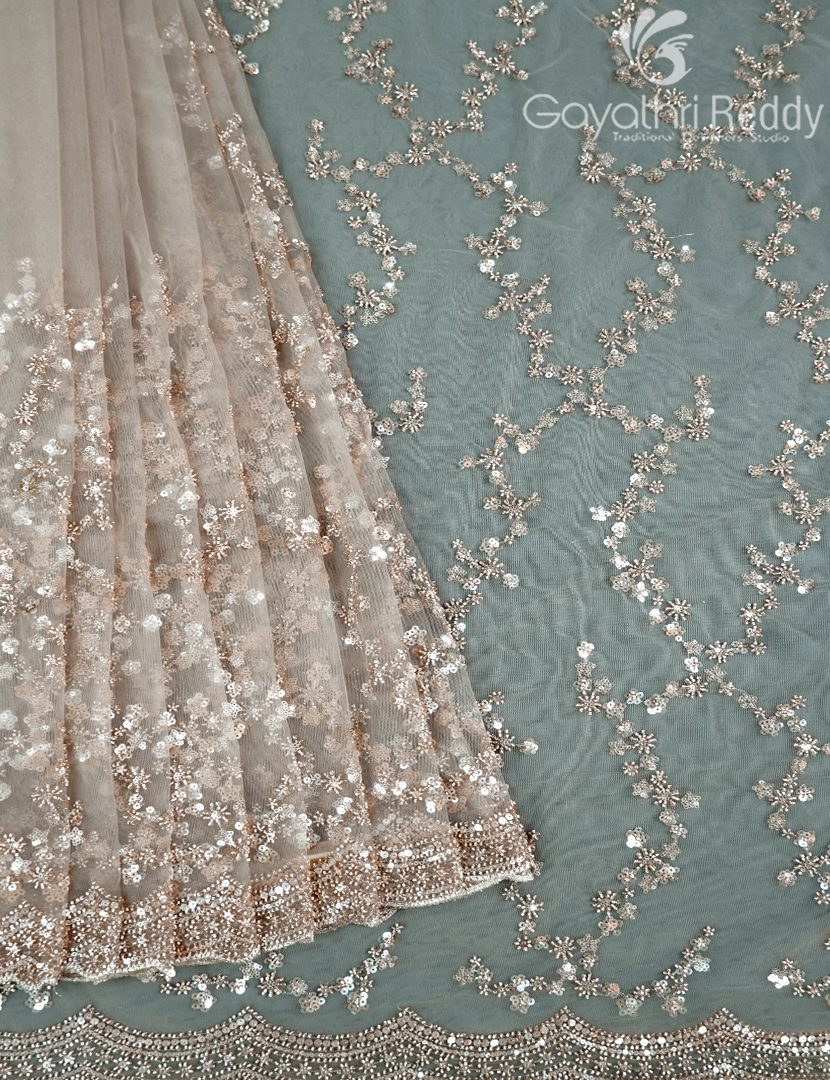NETTED FANCY SAREE-NF42
