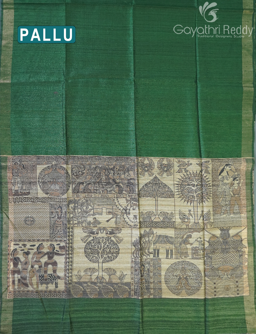 PURE DESI TUSSAR SILK-TS1543