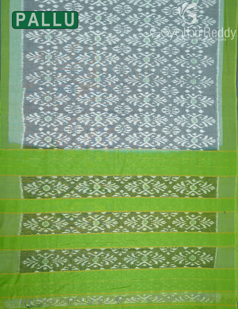 PURE IKKAT COTTON (H.L) SAREE-IKC1062