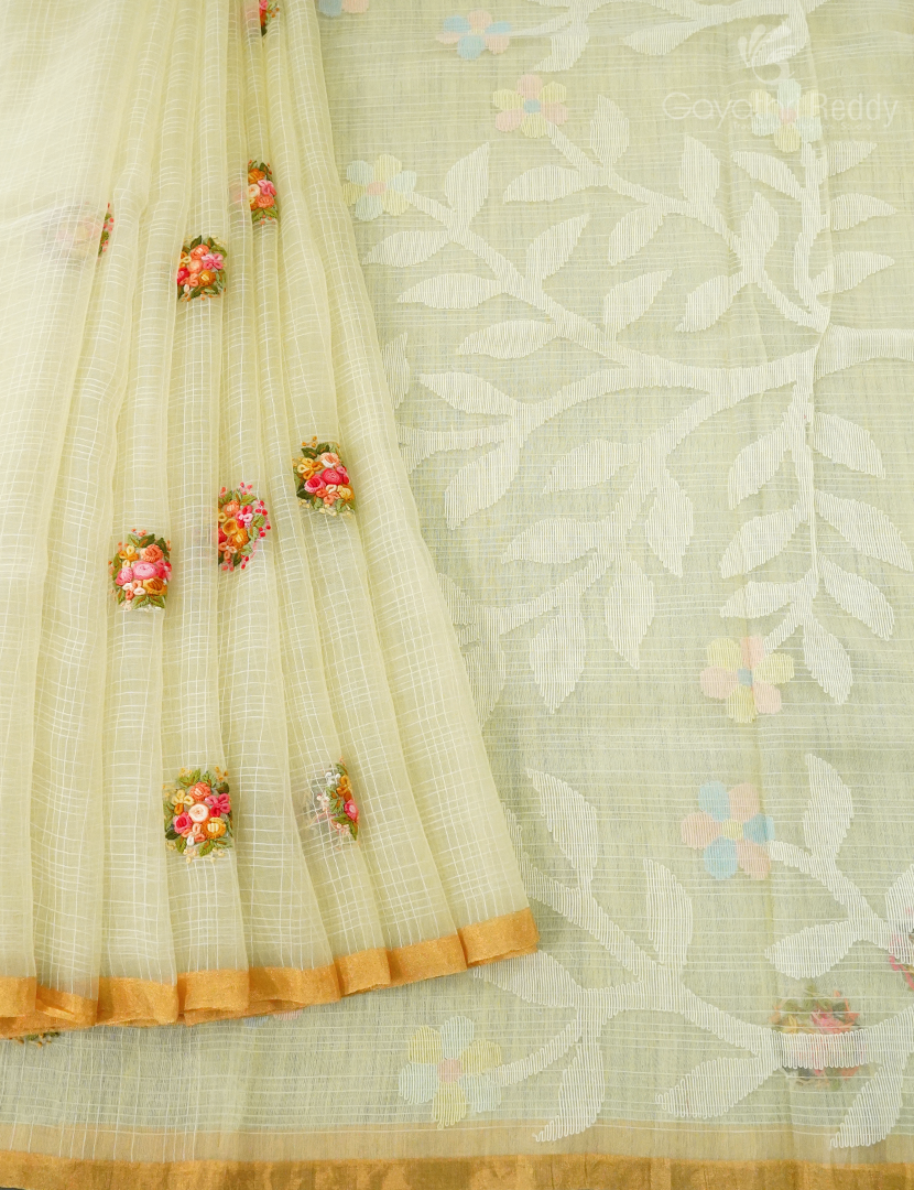 PURE ORGANZA SILK FANCY-POF150