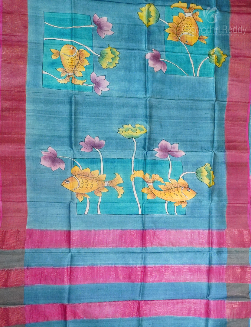 PURE DESI TUSSAR SILK-TS1293