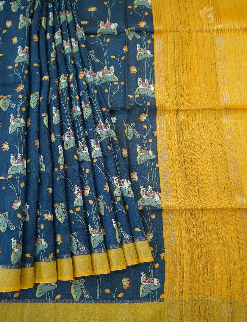 PURE DESI TUSSAR SILK-TS1373