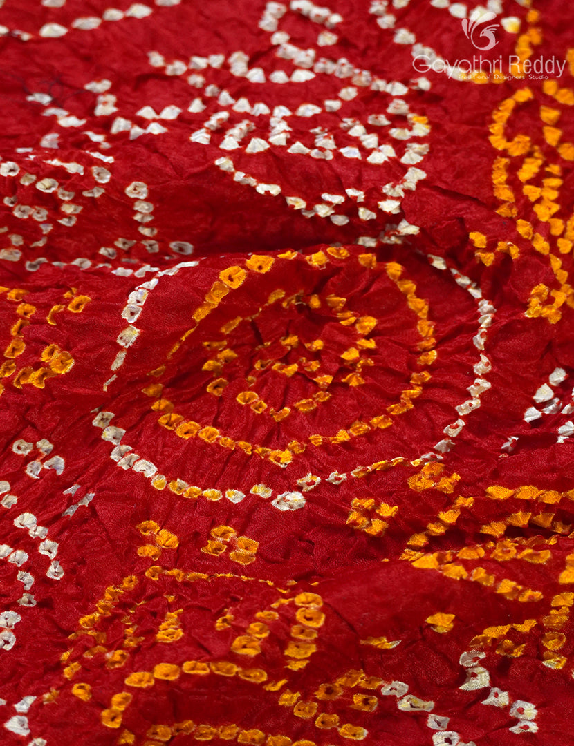 PURE GAJJI SILK BANDHANI-PGB15