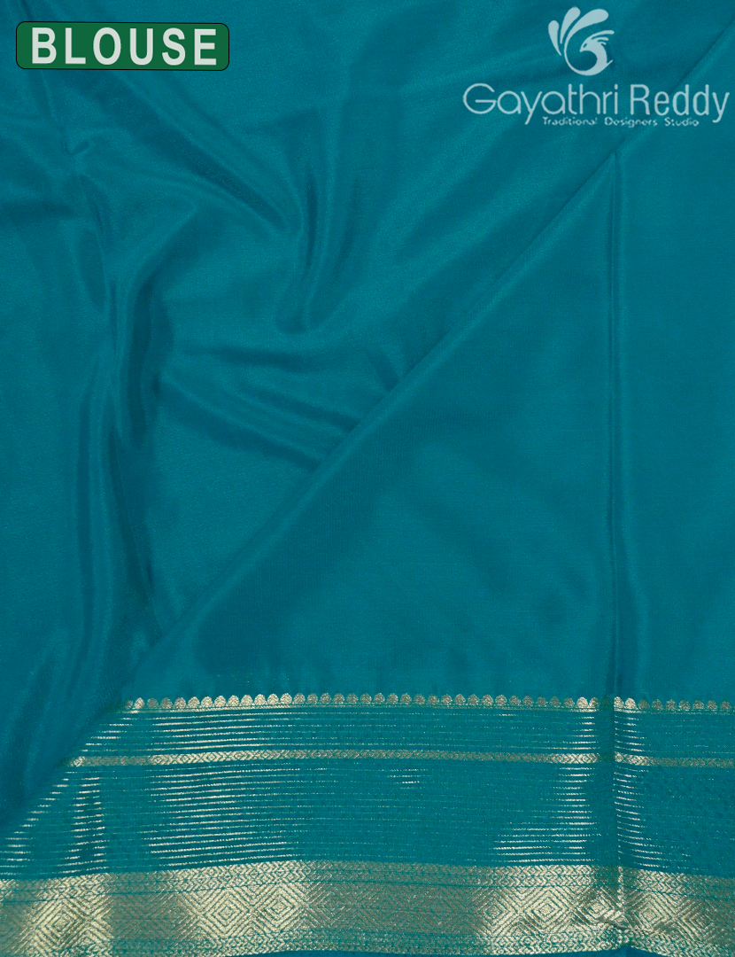 SEMI MYSORE CREPE SAREE-SMC376