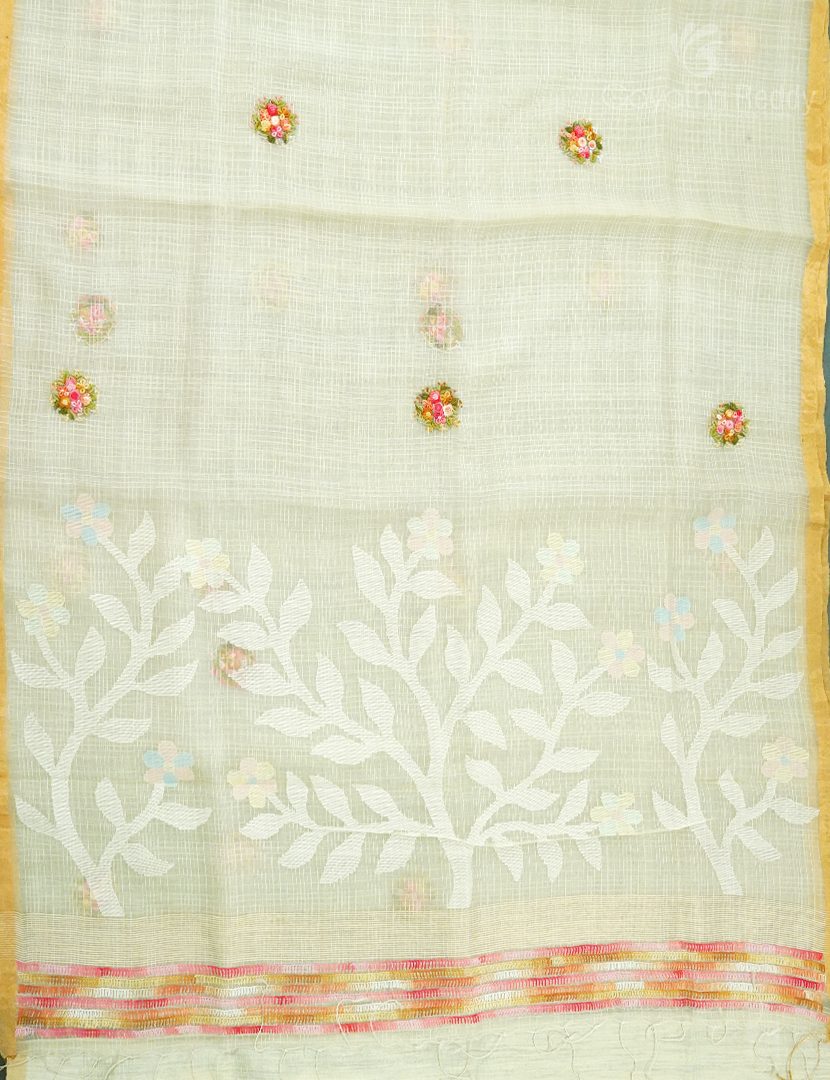 PURE ORGANZA SILK FANCY-POF150