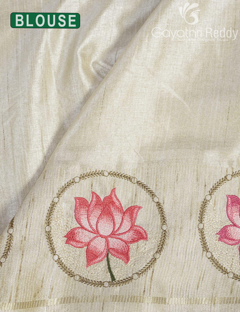 SEMI TUSSAR SAREE -ST1052