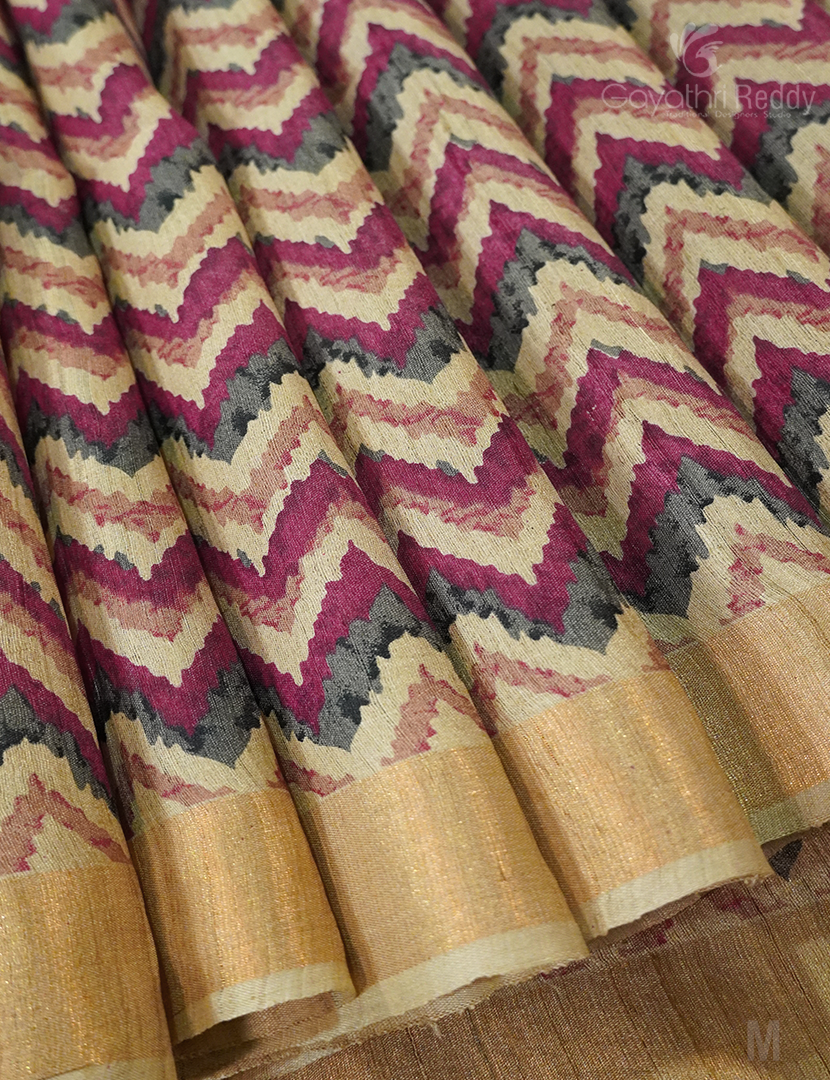 PURE DESI TUSSAR SILK-TS1335