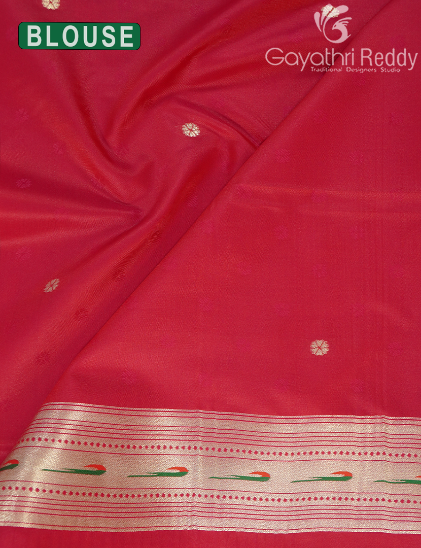 SEMI PAITHANI SAREE-SPS107