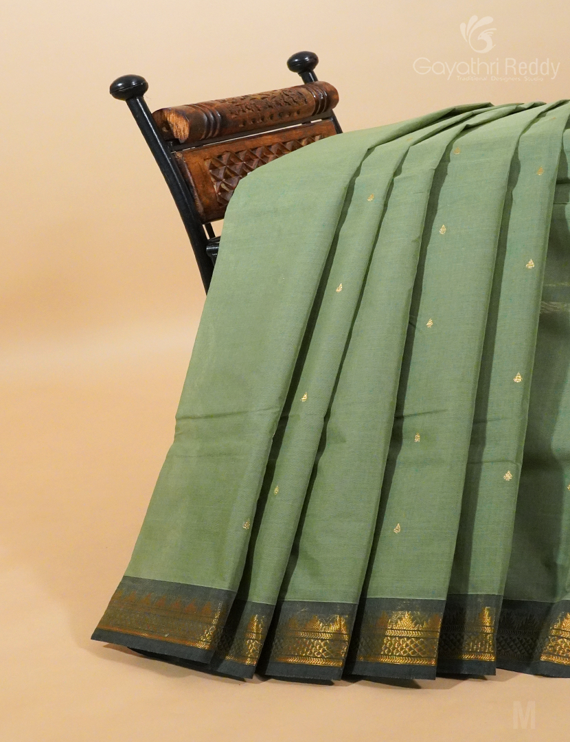 PURE KANCHI COTTON RICH PALLU-KC2730