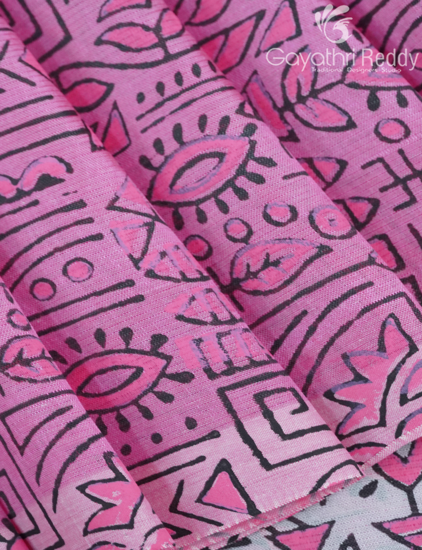 MANGALAGIRI PRINTED SAREE-MP128