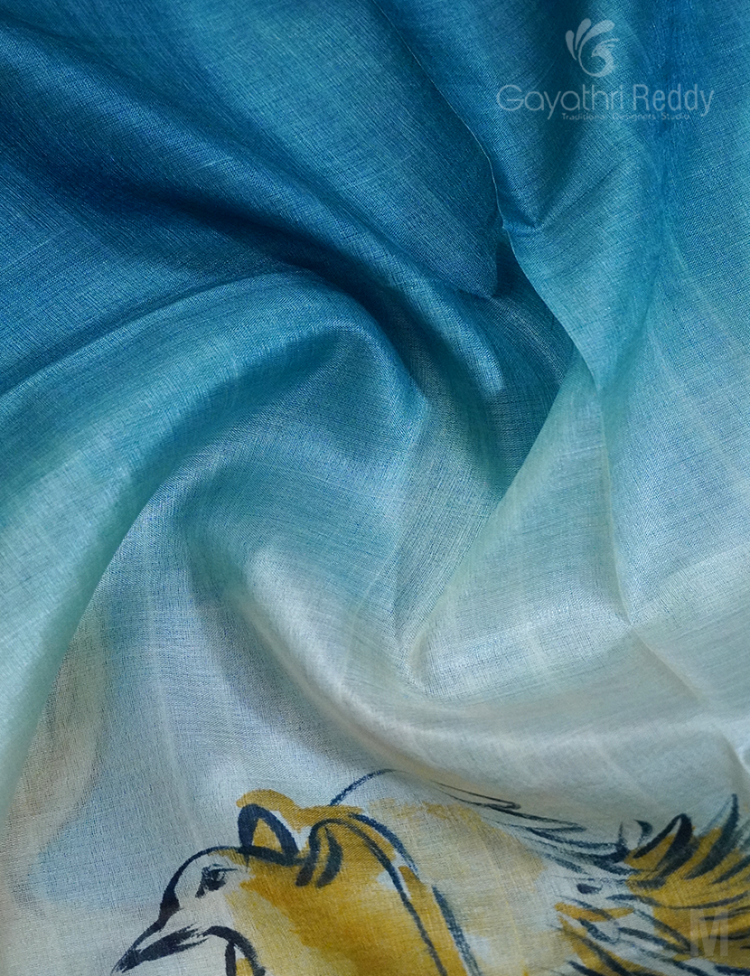 PURE DESI TUSSAR SILK-TS1119