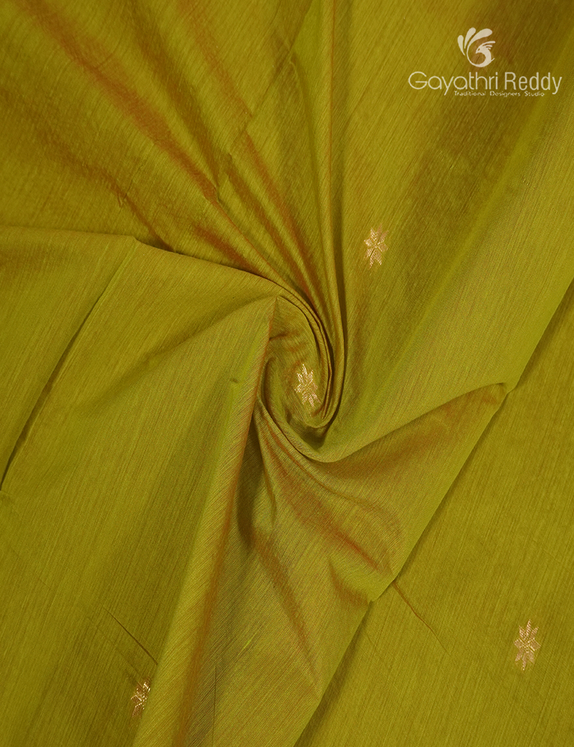 Sico Saree in Parrot Green and Maroon