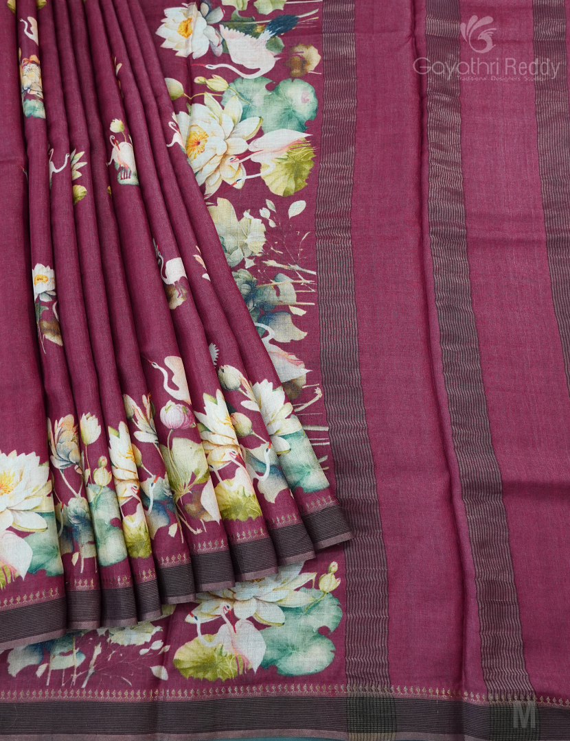 PURE DESI TUSSAR SILK-TS1404