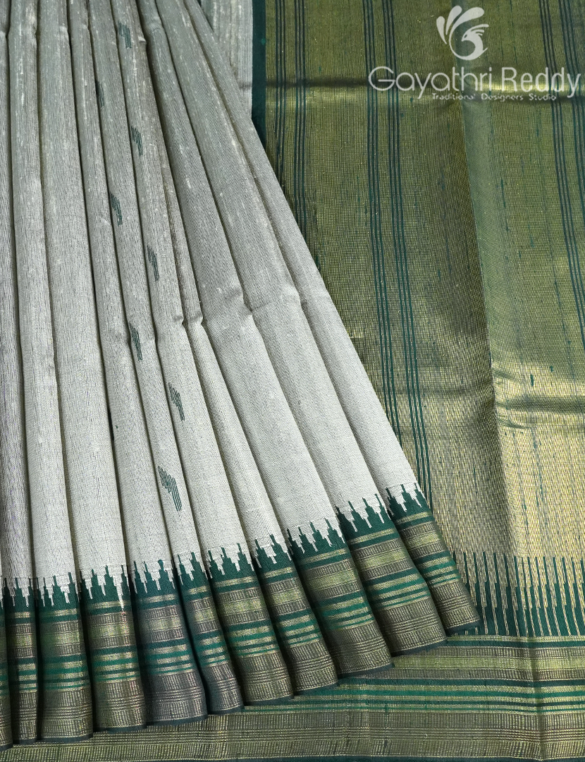 PURE KHADI PATTU SAREE-KHP1345