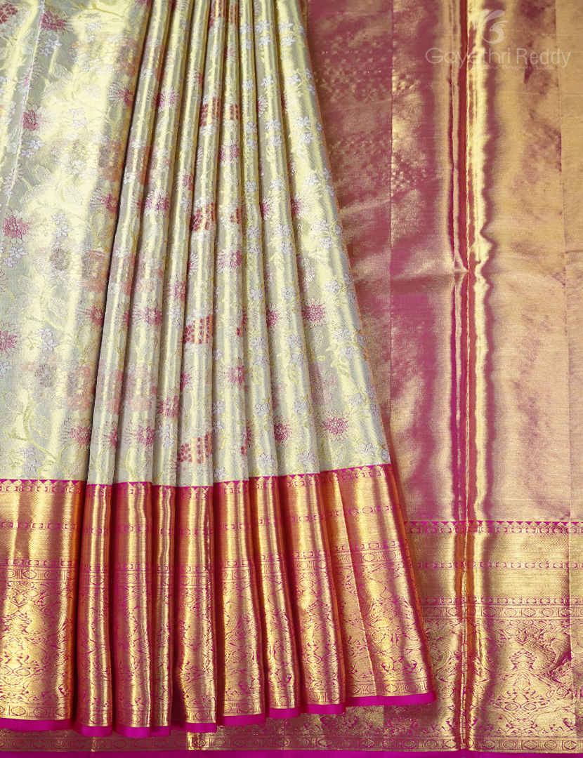 PURE KANCHI PATTU PAVADA(FREE SIZE)-KPL807